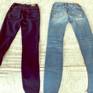 Lot of 2 American Eagle jeans